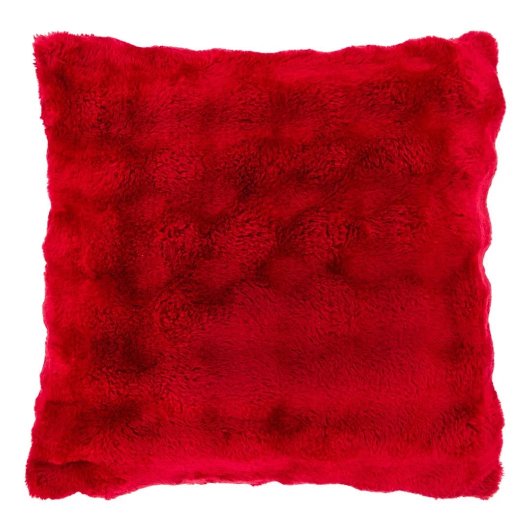 Unique living kussen tina 45x45cm rood