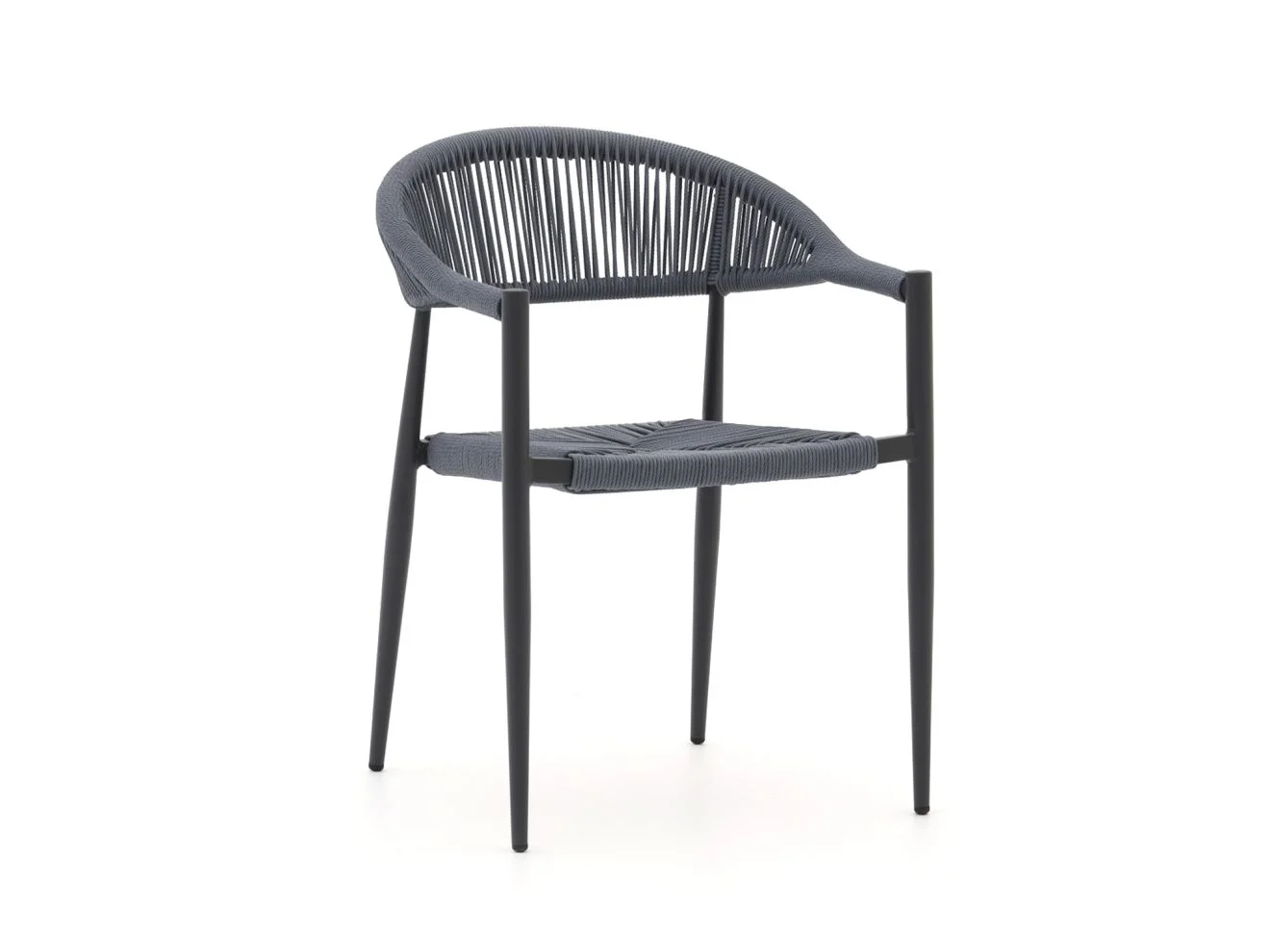 Manifesto Furniture Belpasso dining tuinstoel stapelbaar - Grijs