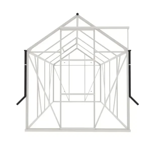 Royal well Tuinkas Kate II Full Options wit 3 mm veiligheidsglas