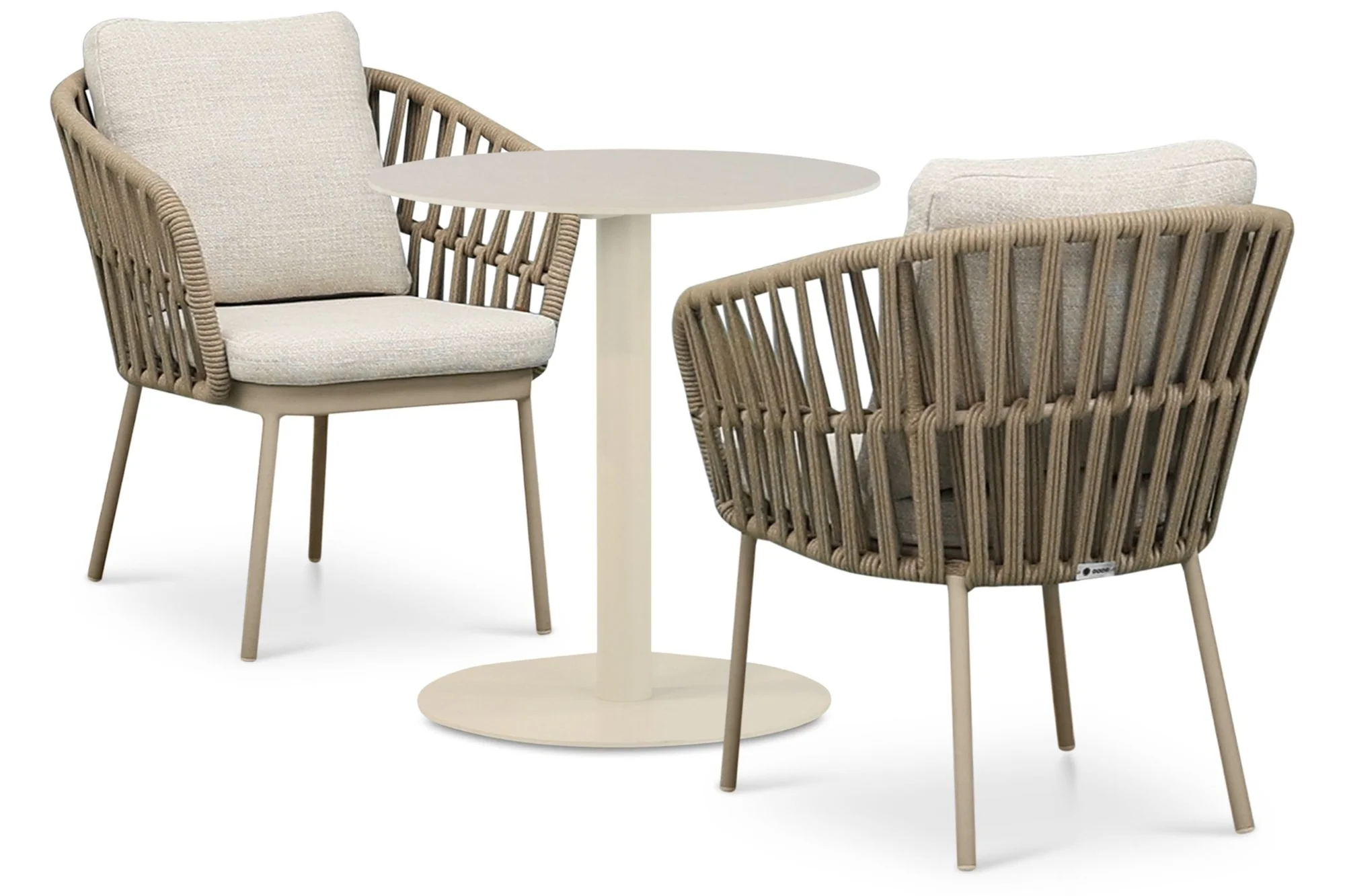 Coco Elara/Como 70 cm dining tuinset 3-delig – Zand/Beige