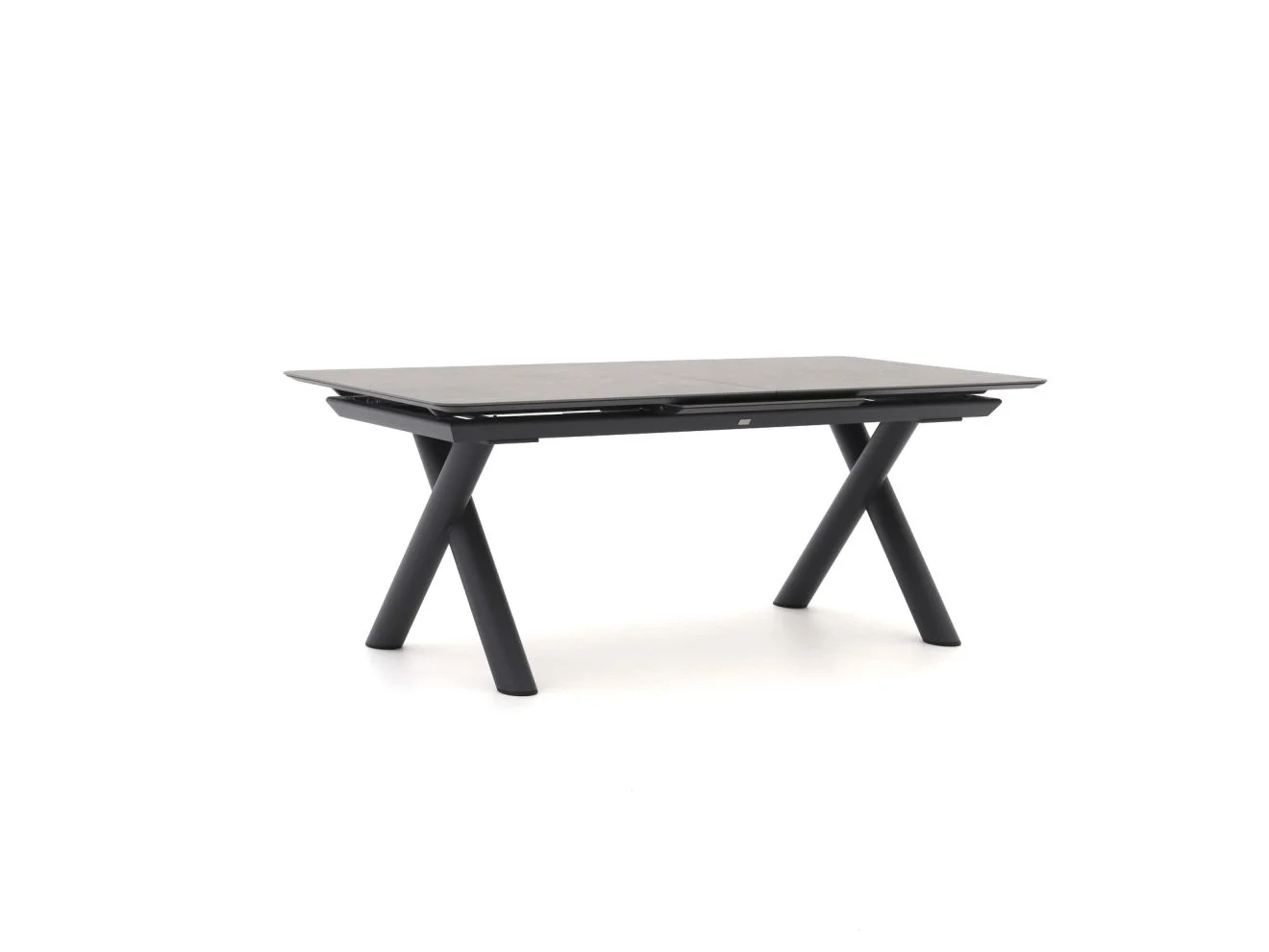 Bellagio tuinmeubelen Citadella dining tuintafel uitschuifbaar 200/260x100x78cm - Grijs