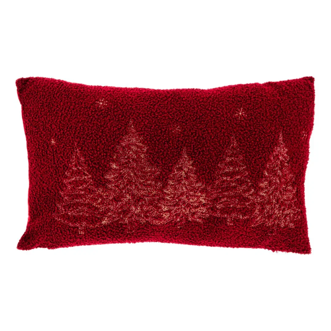 Unique living kussen ziara 50x30cm rood