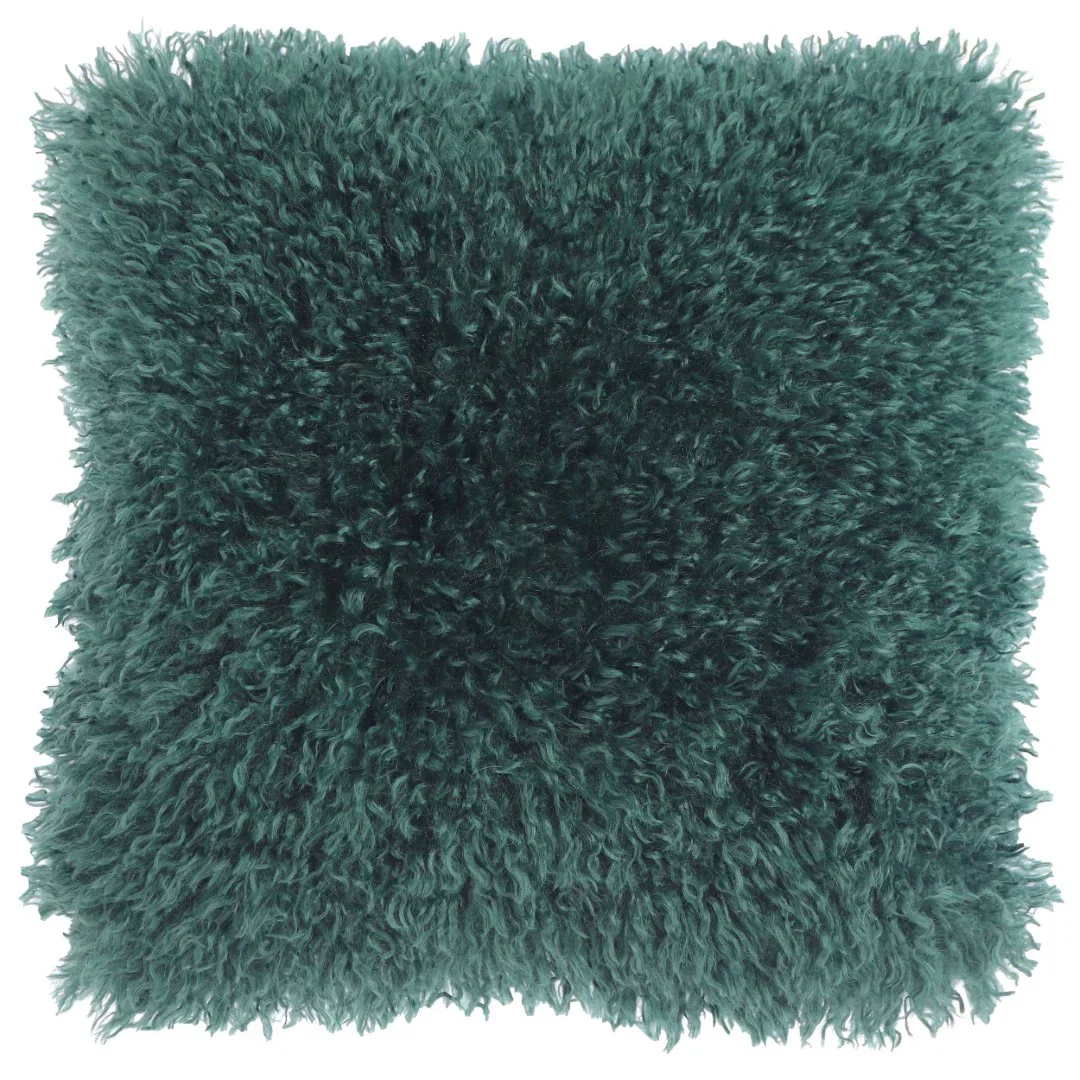 Unique living kussen frieda 45x45cm donkergroen