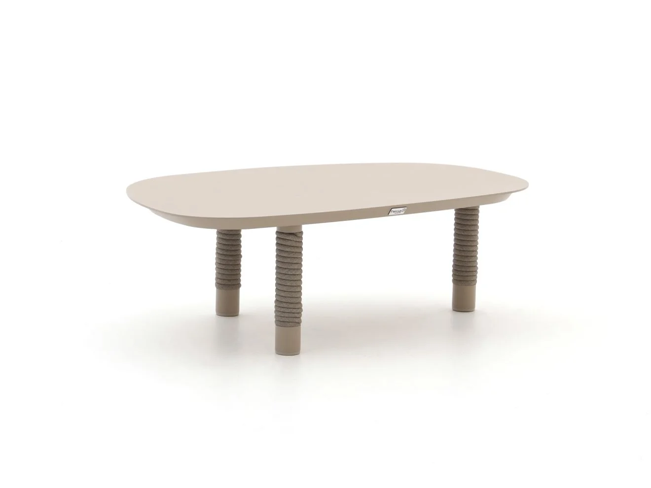 Tierra Outdoor Moretti lounge tuintafel 110x65x35cm - Taupe