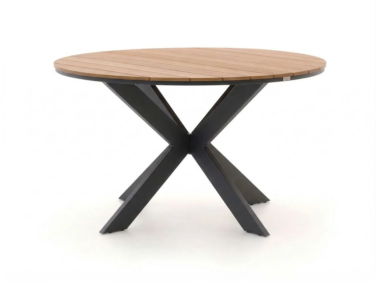 Bellagio tuinmeubelen Fidenza dining tuintafel ø126cm - Grijs