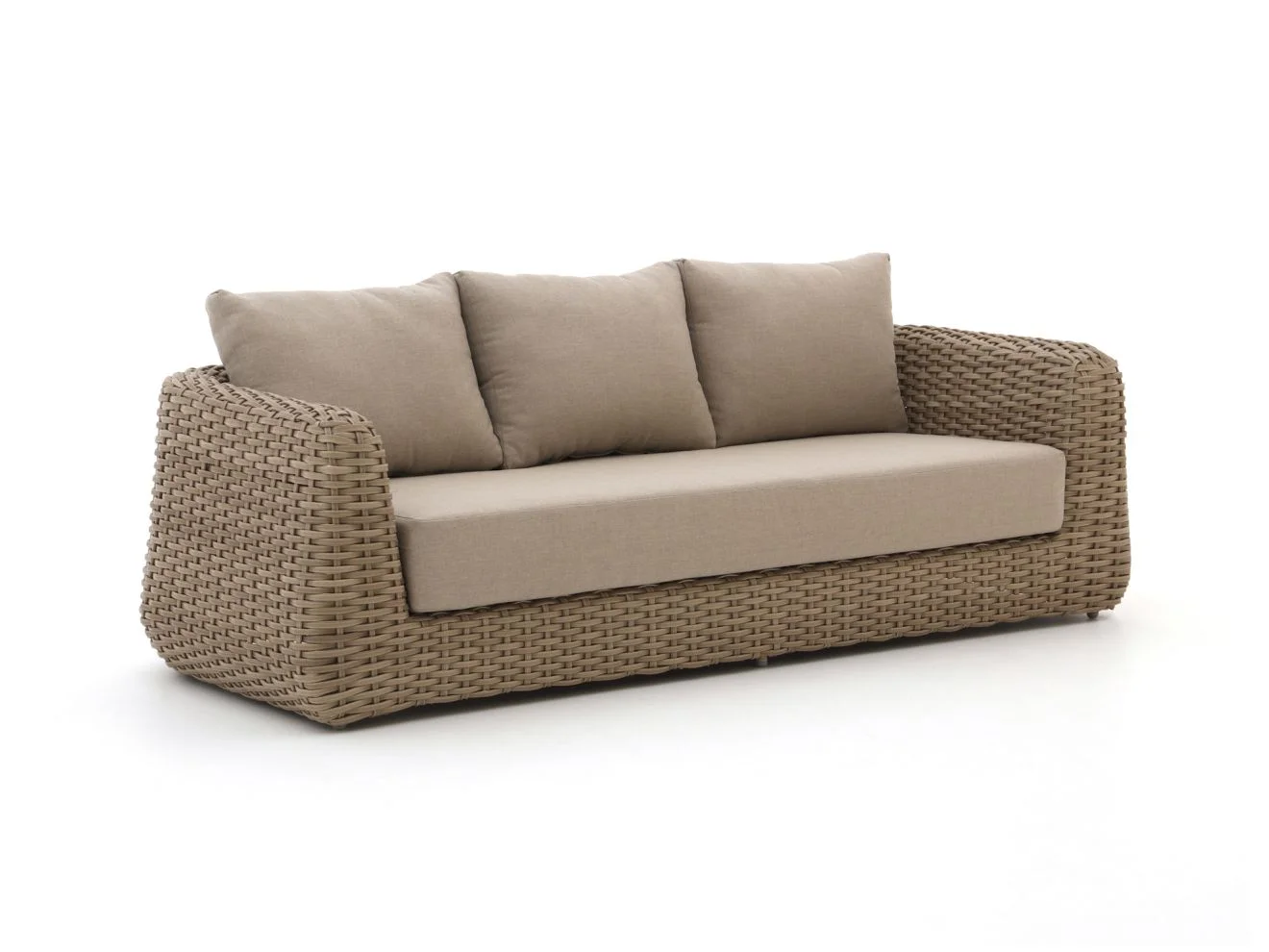 Intenso Furniture Tarcento lounge tuinbank 3-zits 223cm - Taupe