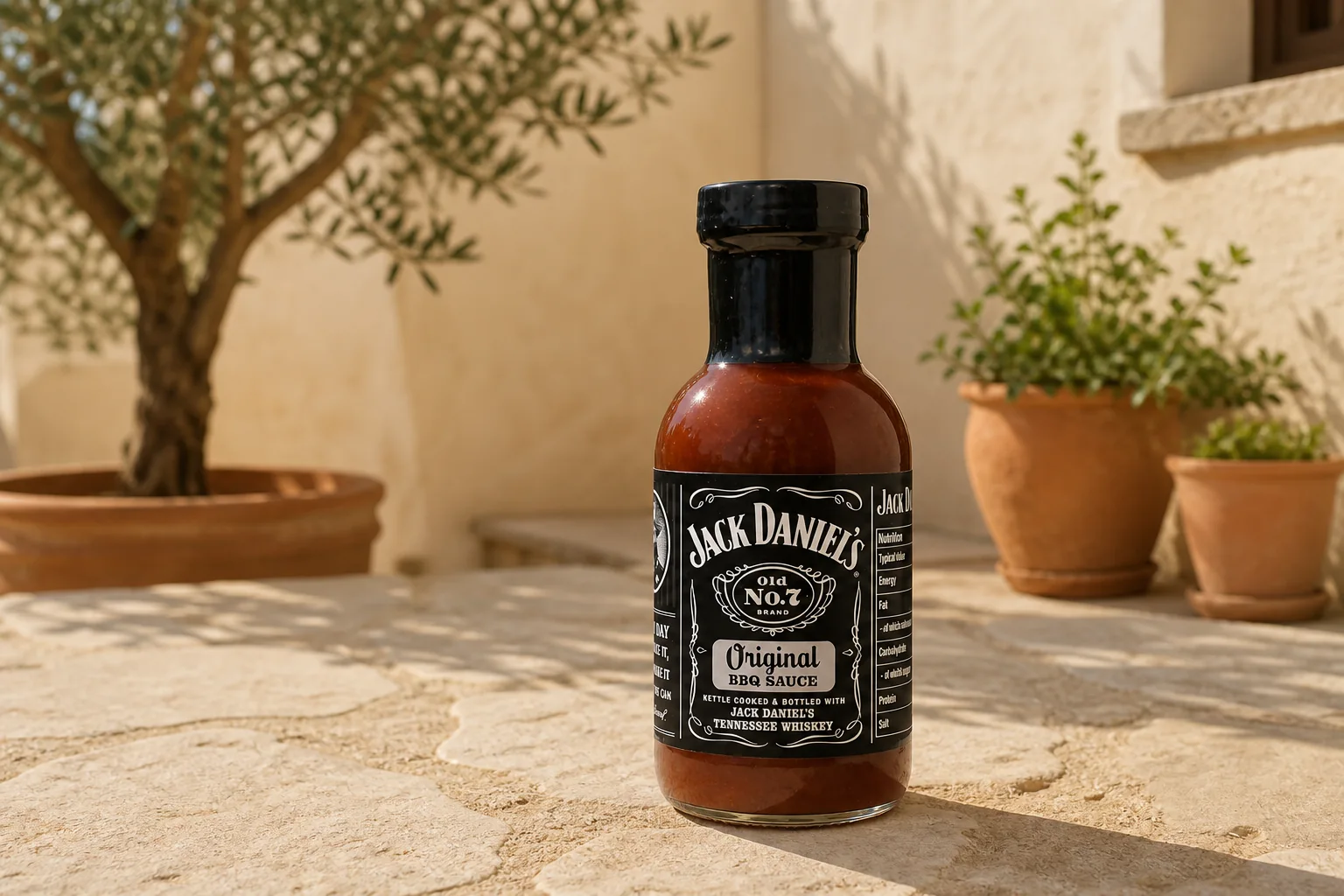Sfeerfoto van Hortus Original BBQ Sauce 250 ml Jack Daniel’s