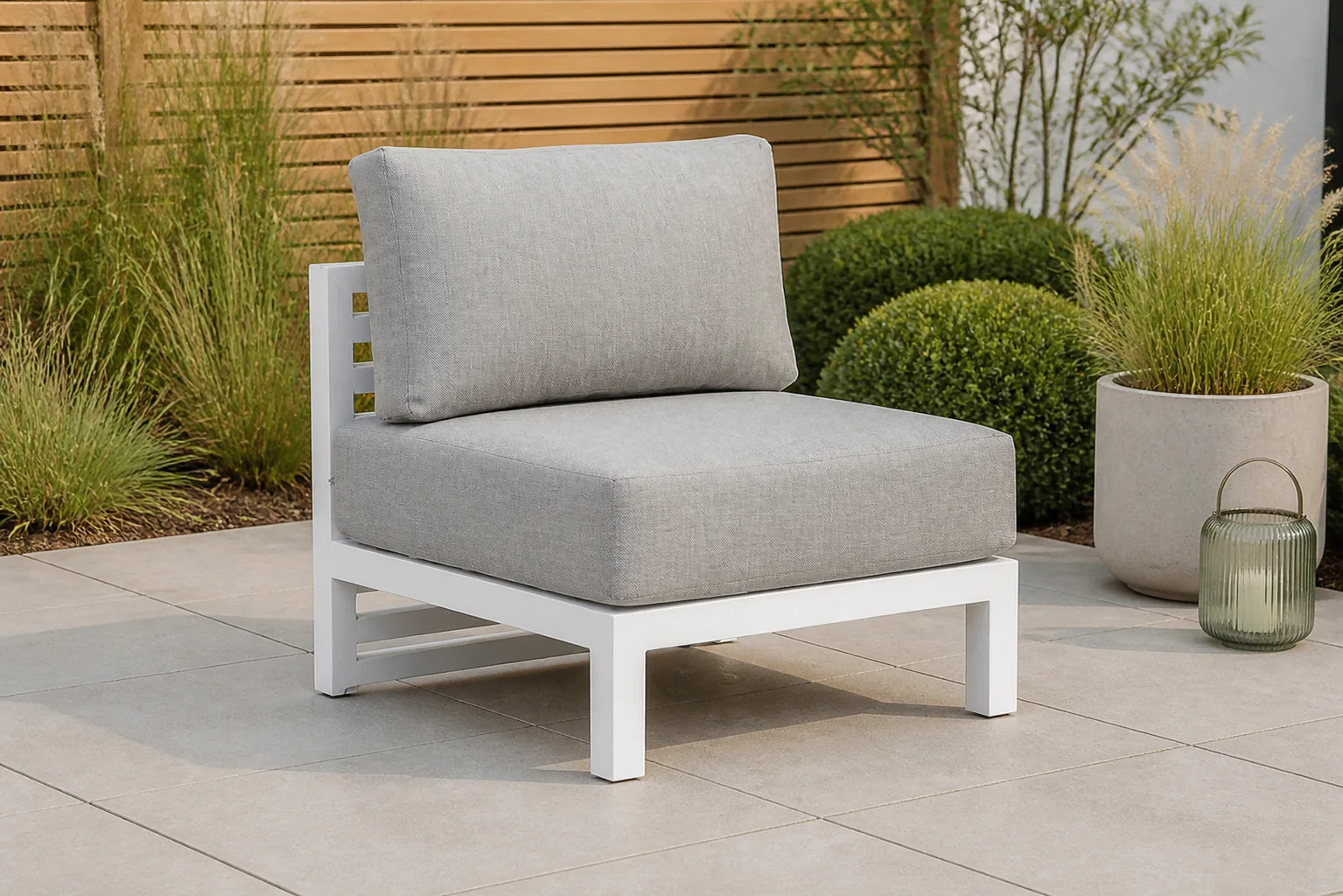 Sfeerfoto van Santika Furniture Jaya midden module – Wit