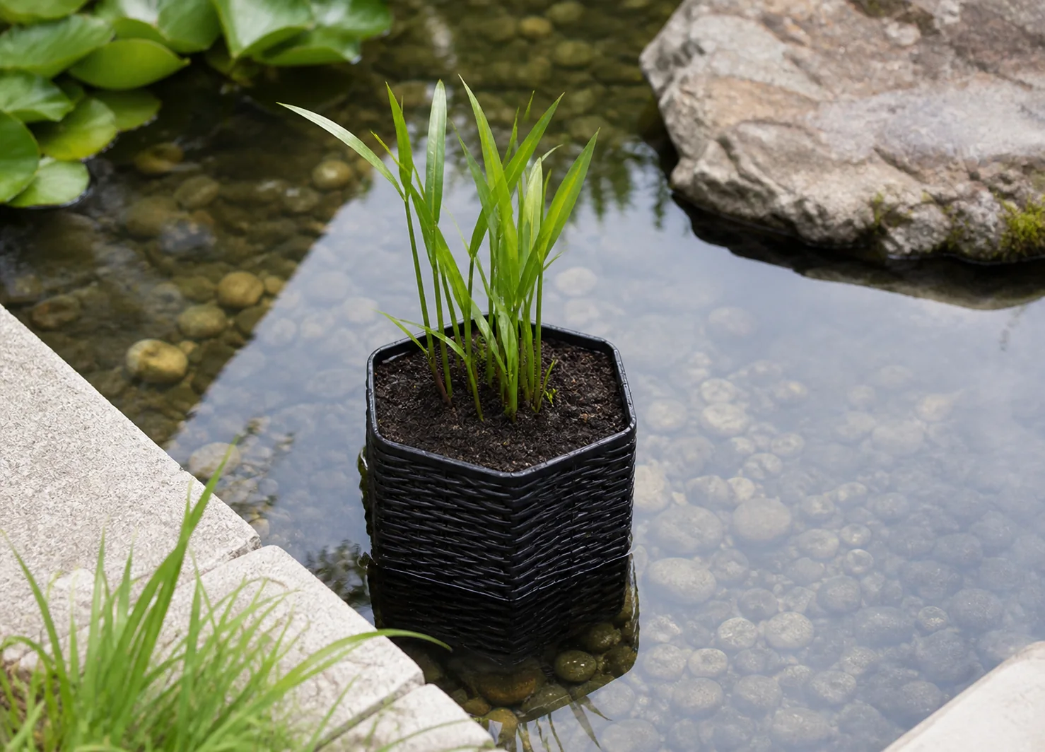 Sfeerfoto van Velda Plantenmand 25 x 25 x 20 cm
