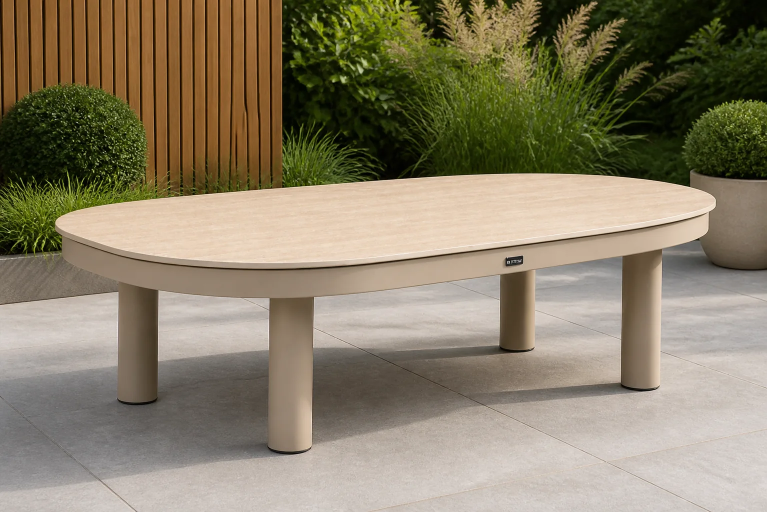 Sfeerfoto van Lifestyle Garden Furniture Mira lounge tuintafel – Zand/Beige