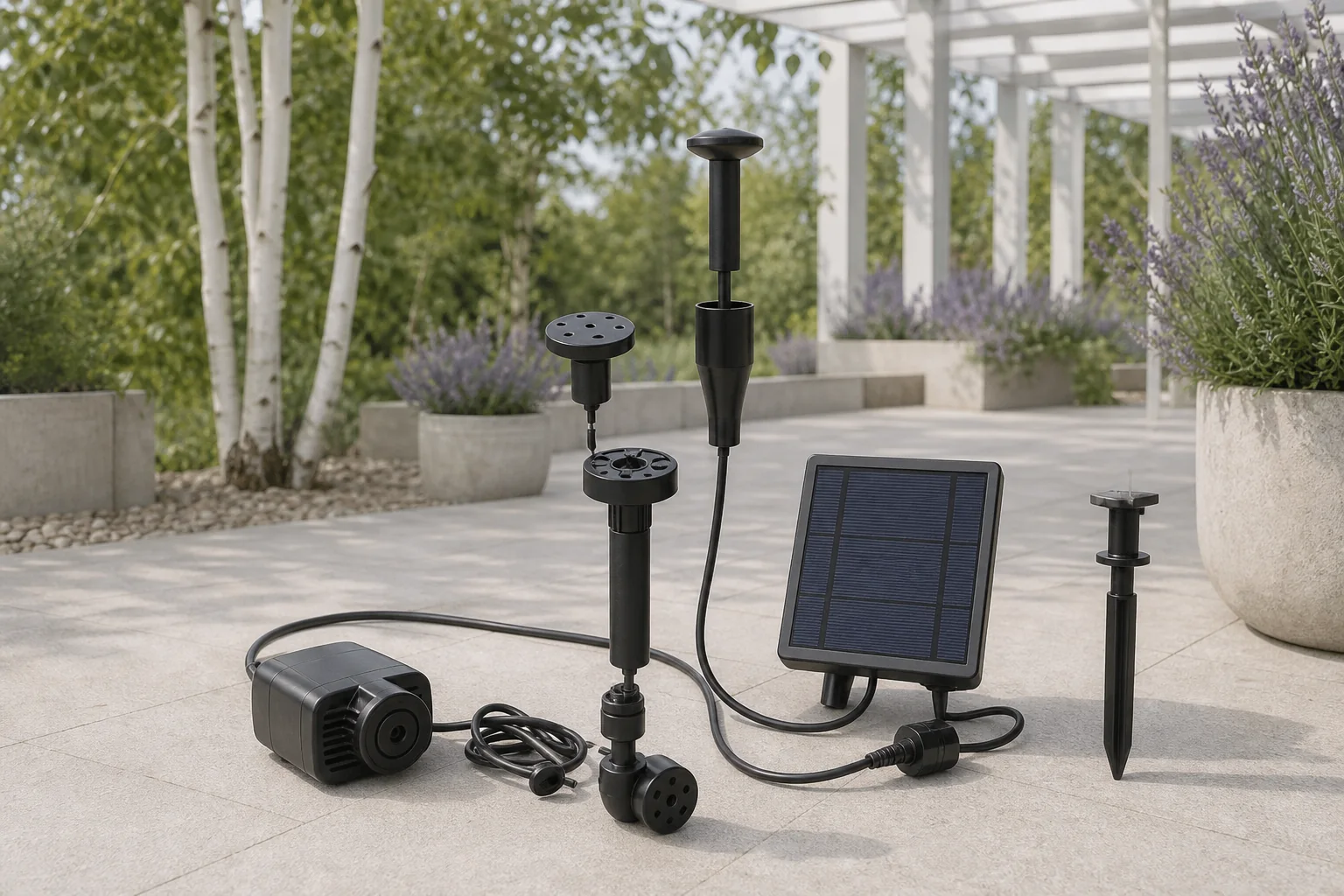 Sfeerfoto van Pontec P. solar 600 control – Zie Foto
