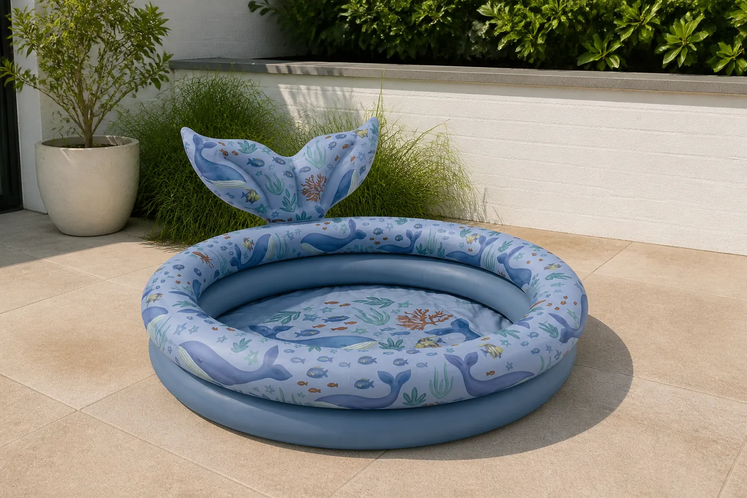 Sfeerfoto van Little Dutch ocean world zwembad 80cm – multi