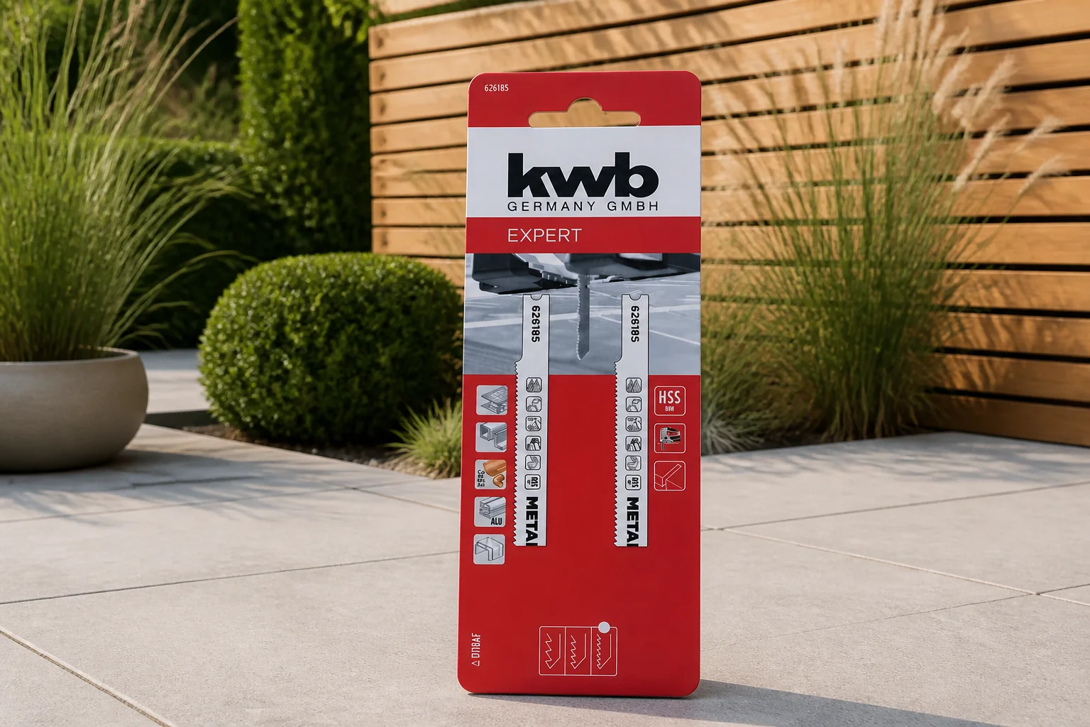 Sfeerfoto van Kwb Dec.zaagbladen fijn metaal 2st II