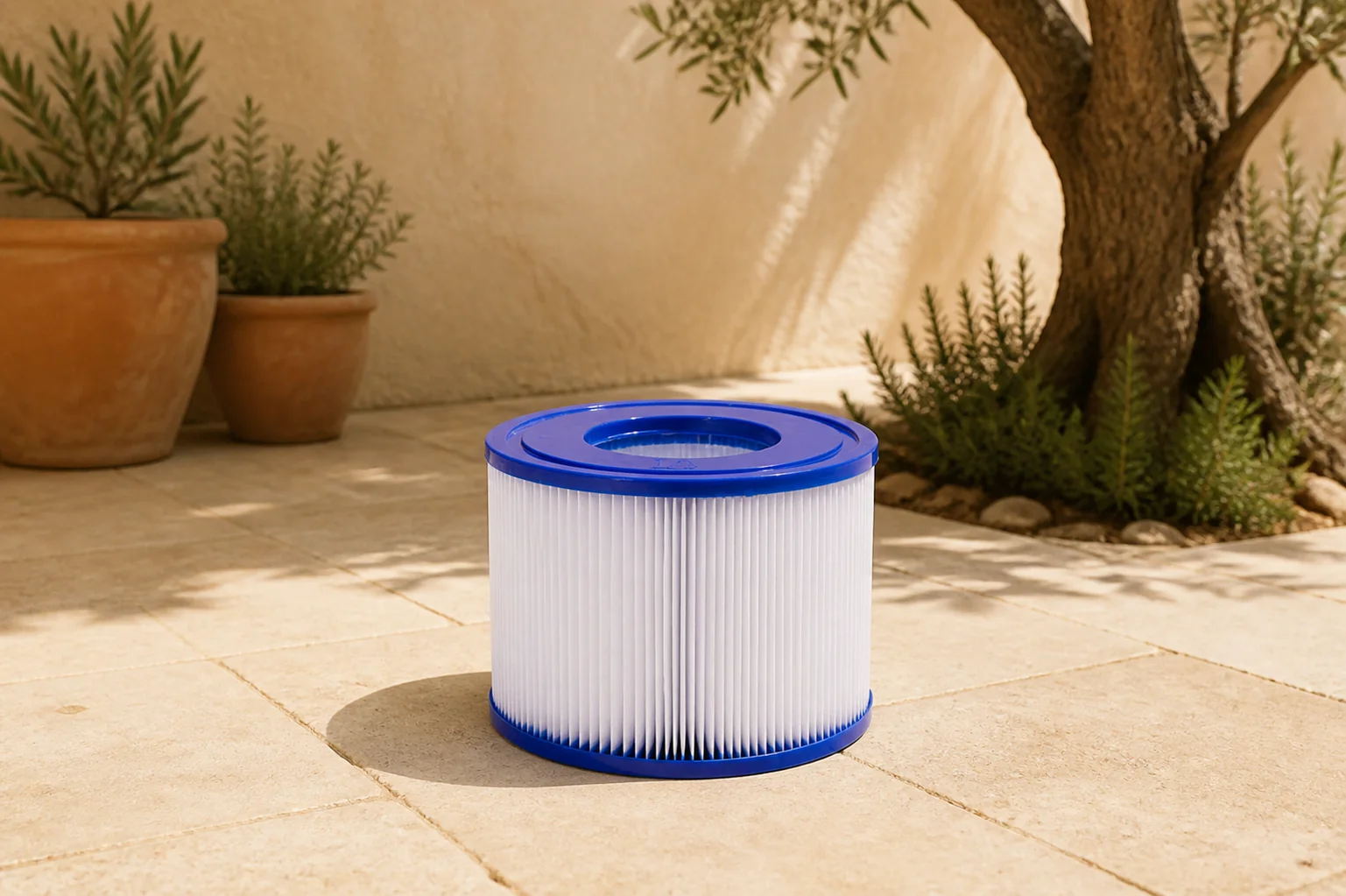 Sfeerfoto van Alpc Lay-z-spa cartridgefilter