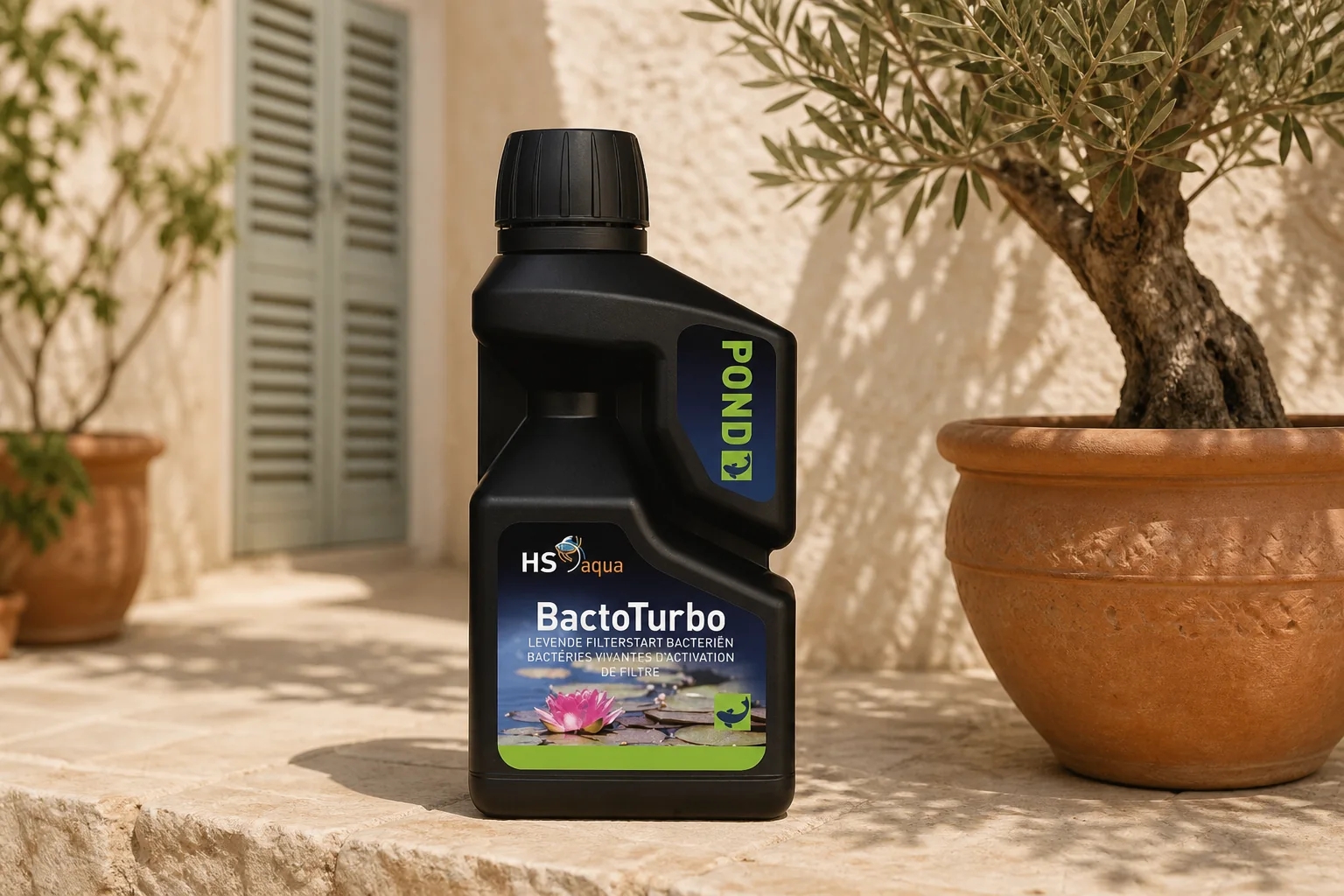 Sfeerfoto van Smulders Hs aqua pond bacto turbo 500 ml