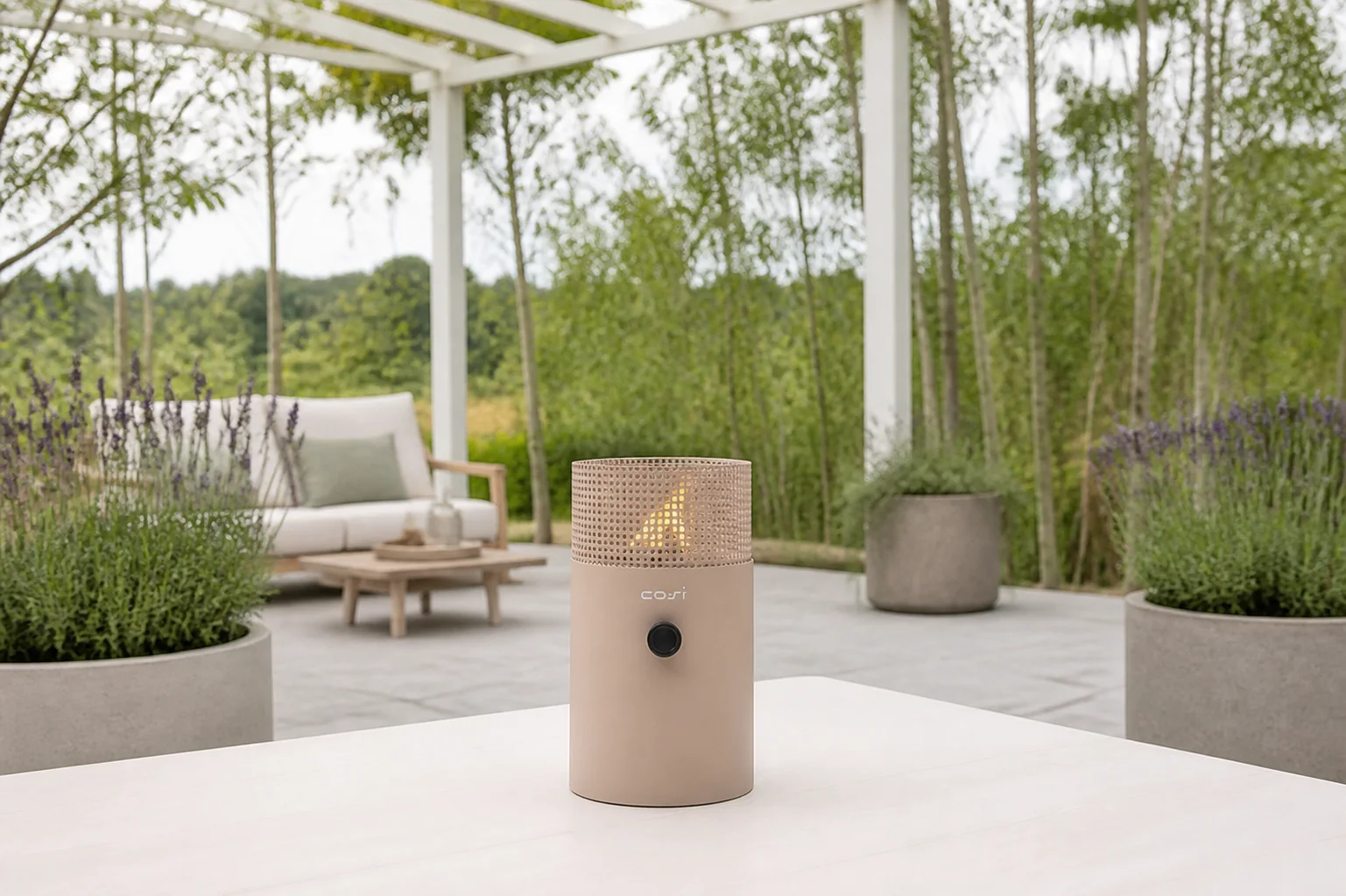 Sfeerfoto van Cosiscoop dot sandy beige