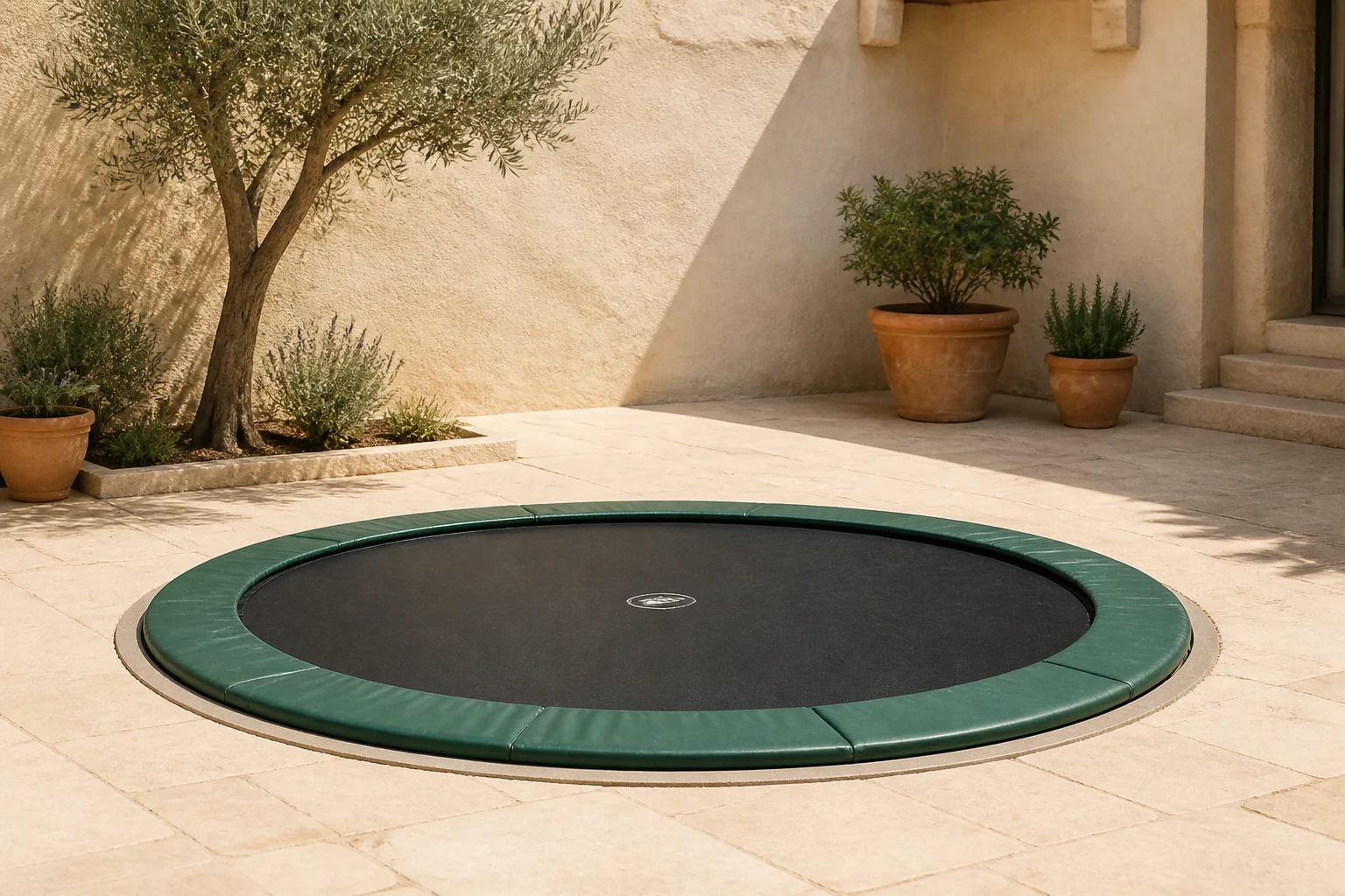 Sfeerfoto van BERG SPORTS Favorit InGround 430 Green 430.00 cm