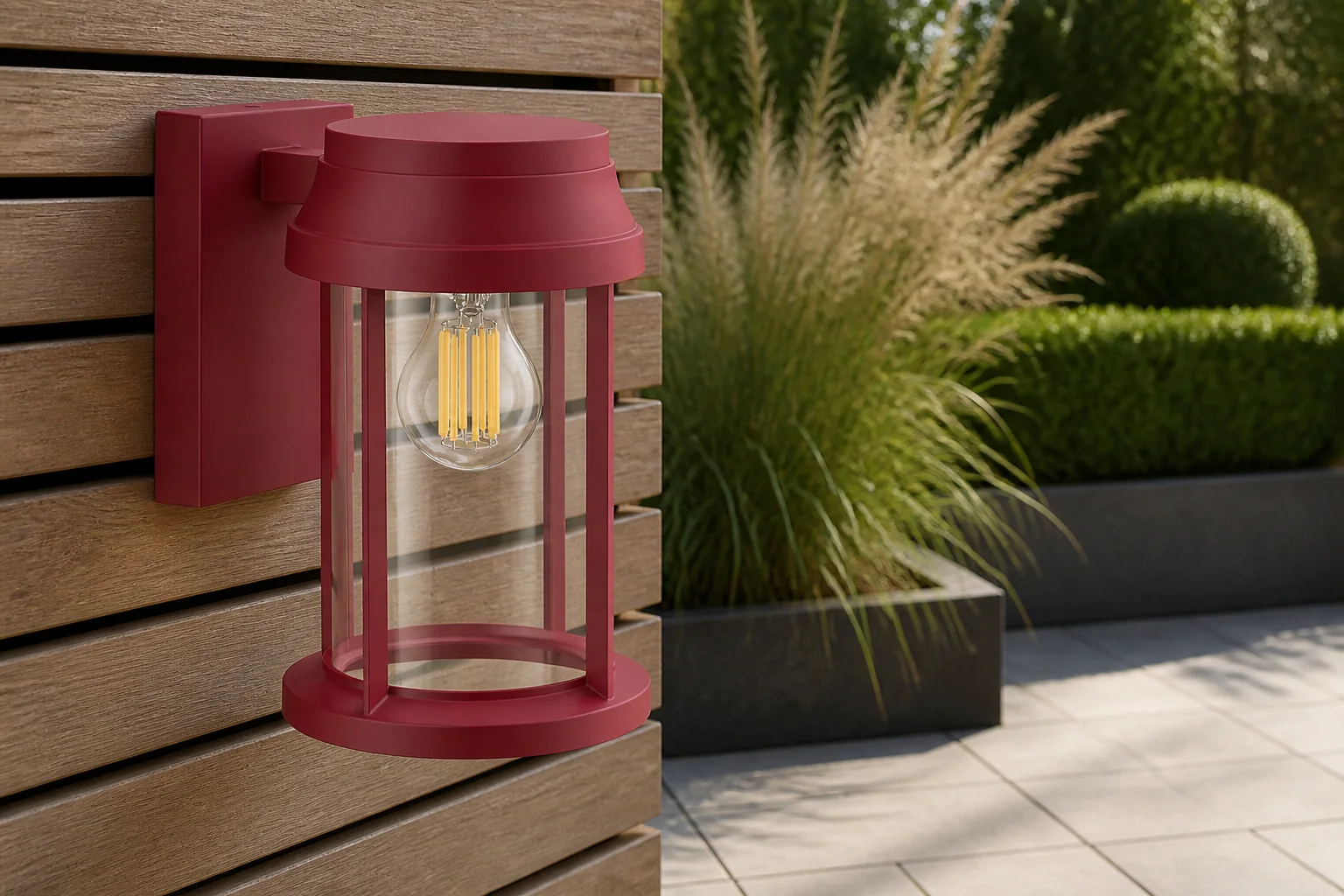 Sfeerfoto van Philips Bellini wa rd max 25w bl hv 06 verlichting – rood