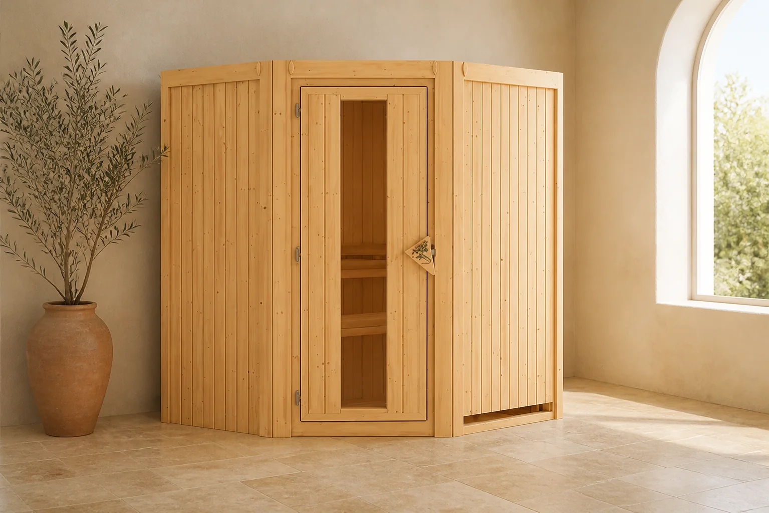 Sfeerfoto van Karibu | Sauna Tonja | Bronzeglas