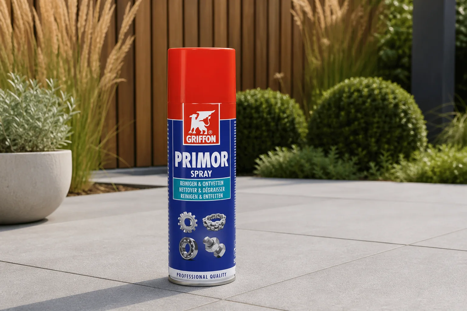 Sfeerfoto van Hortus Griff primor ontvetter 0,3l AkzoNobel – transparant