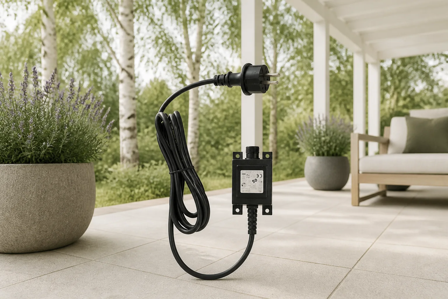 Sfeerfoto van Superfish Pond fogger ballast