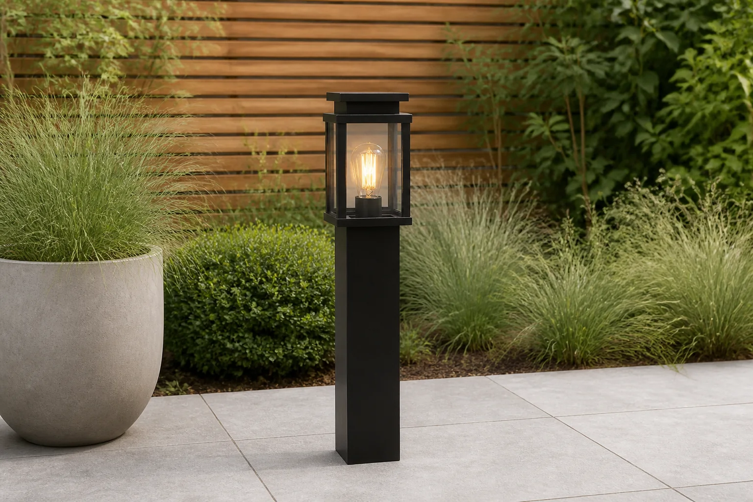 Sfeerfoto van Ks verlichting Terraslantaarn jersey terraslamp K.S. Verlichting