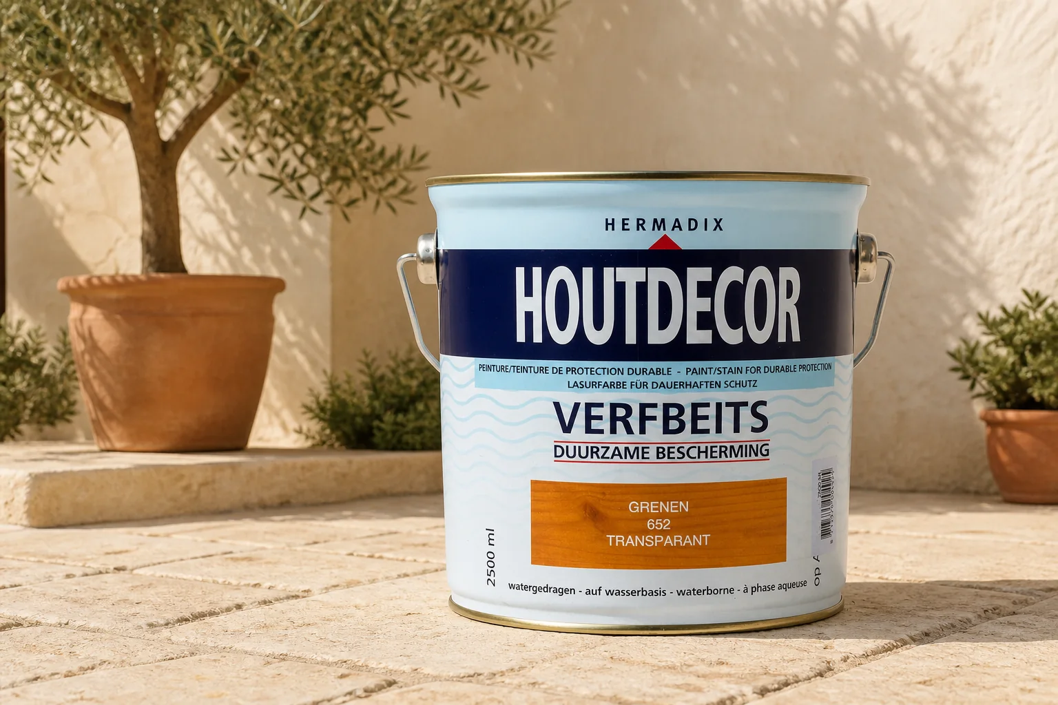 Sfeerfoto van Hermadix Houtdecor 652 grenen 2500 ml – hout