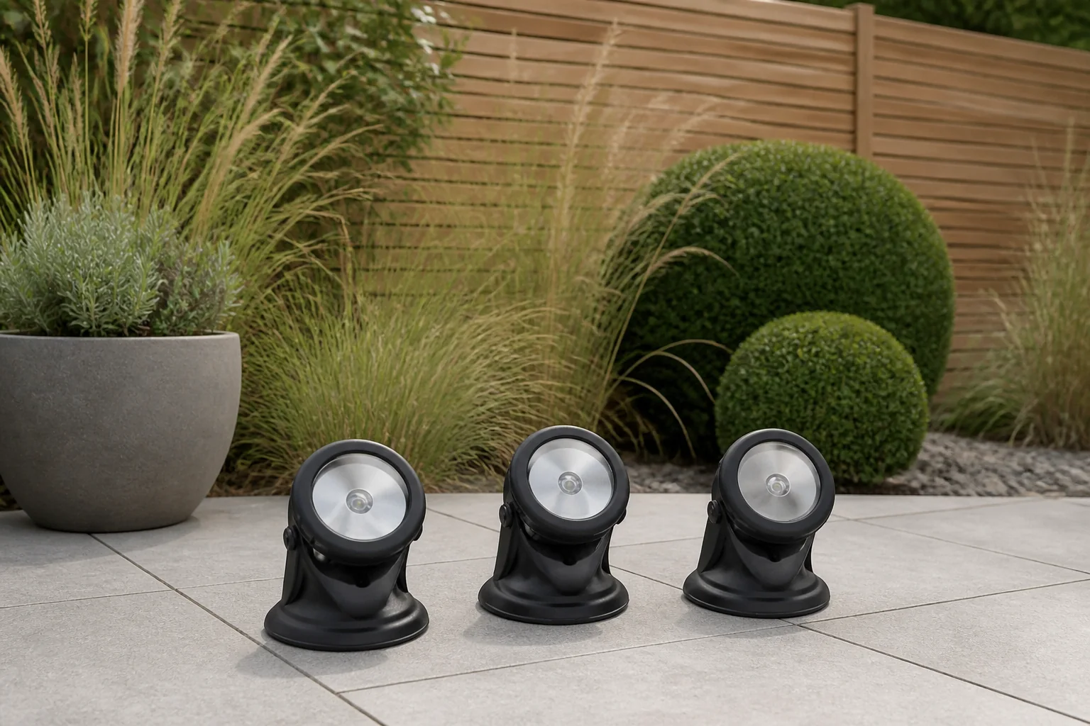 Sfeerfoto van Pontec PondoStar LED warm Set 3 vijver – Zie Foto