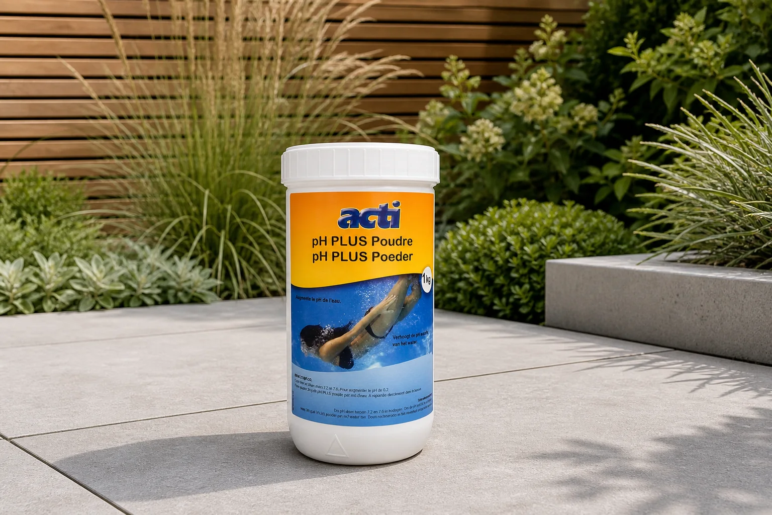 Sfeerfoto van Alpc ACTI pH plus 1 kg poeder