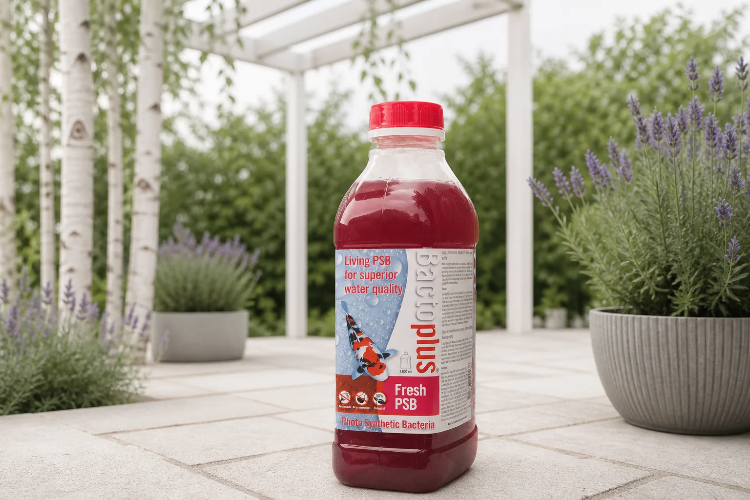 Sfeerfoto van Superfish Bactoplus Fresh Psb 2000 Ml vijver