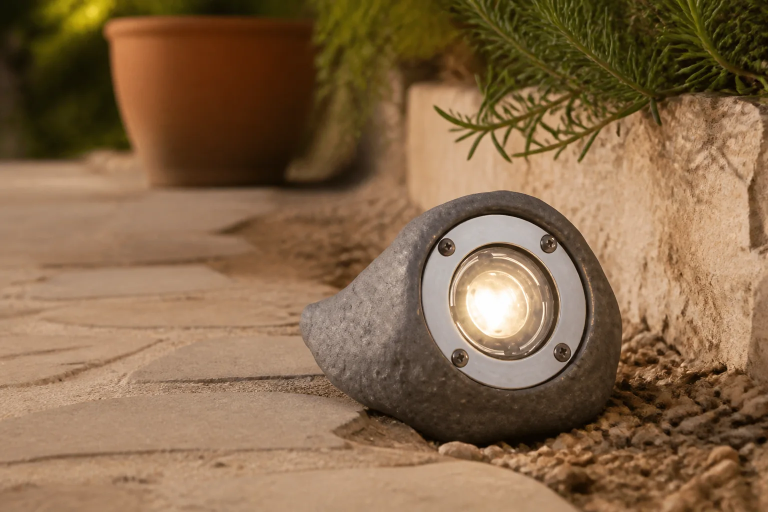 Sfeerfoto van Garden lights Buiten verlichting Lapis – grijs