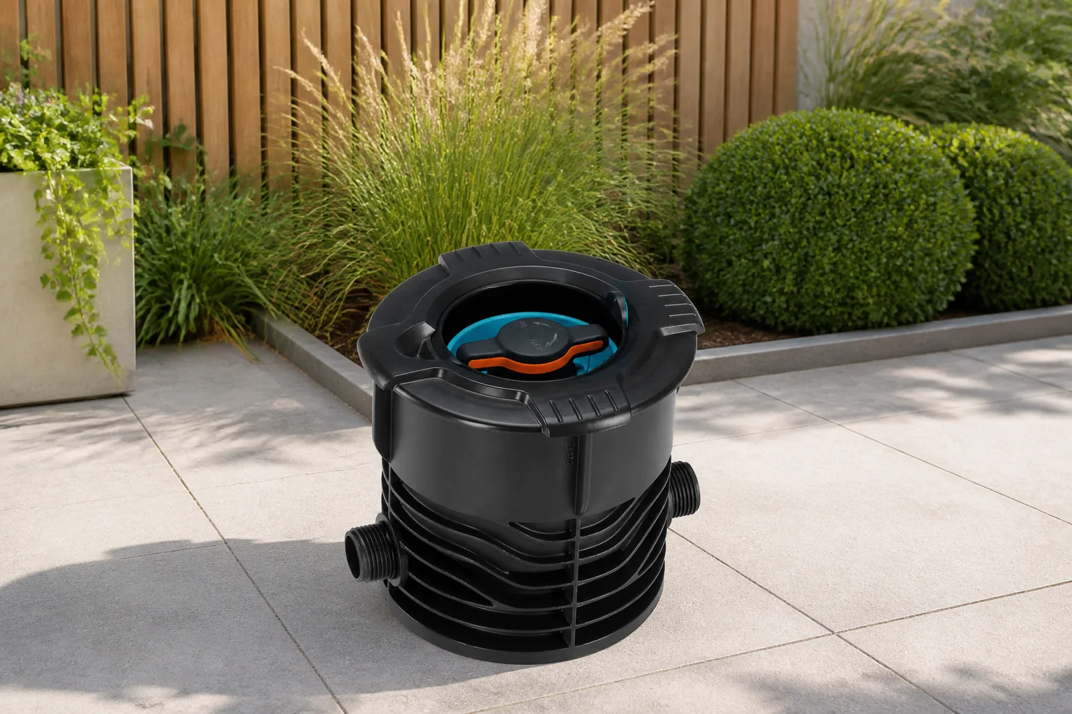 Sfeerfoto van Gardena Regulator en afsluitklep E2 GardenaRegulator en afsluitklep