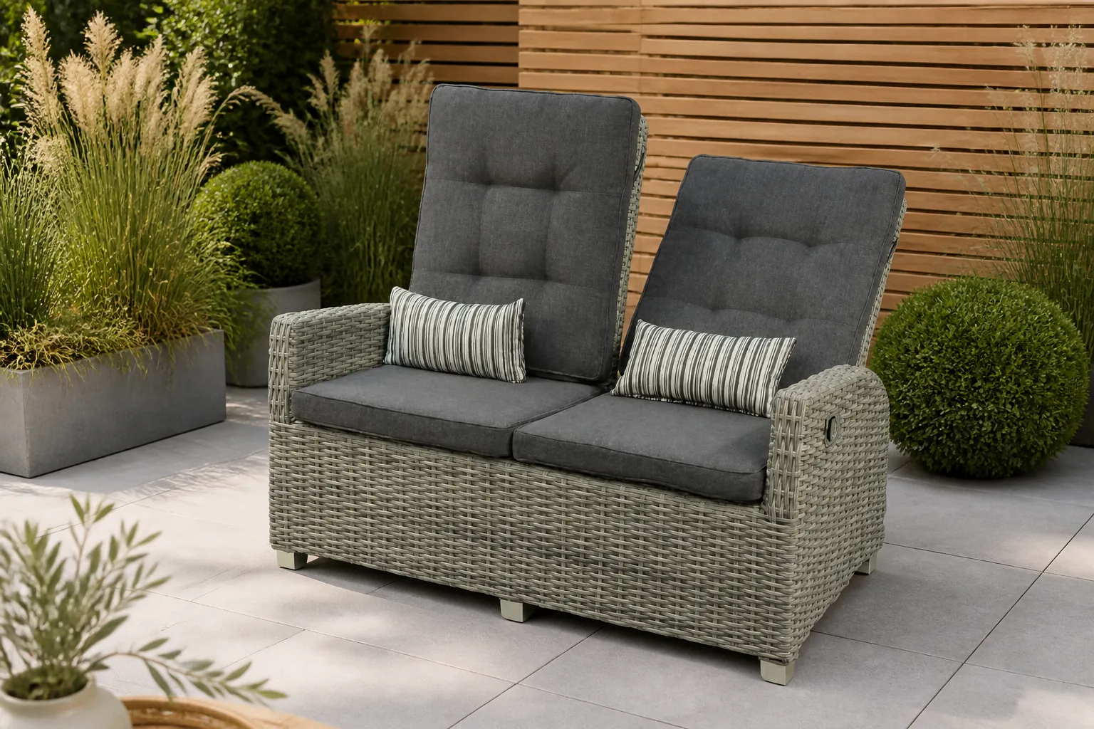 Sfeerfoto van Own Caya lounge bank L143 x D77 x H106 cm