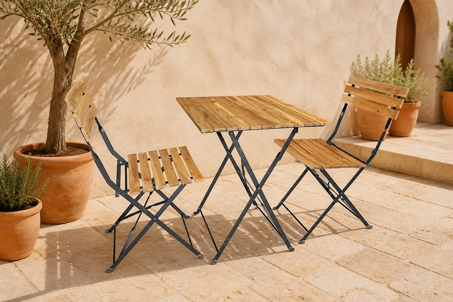 Sfeerfoto van Own Bistroset France tuinmeubel