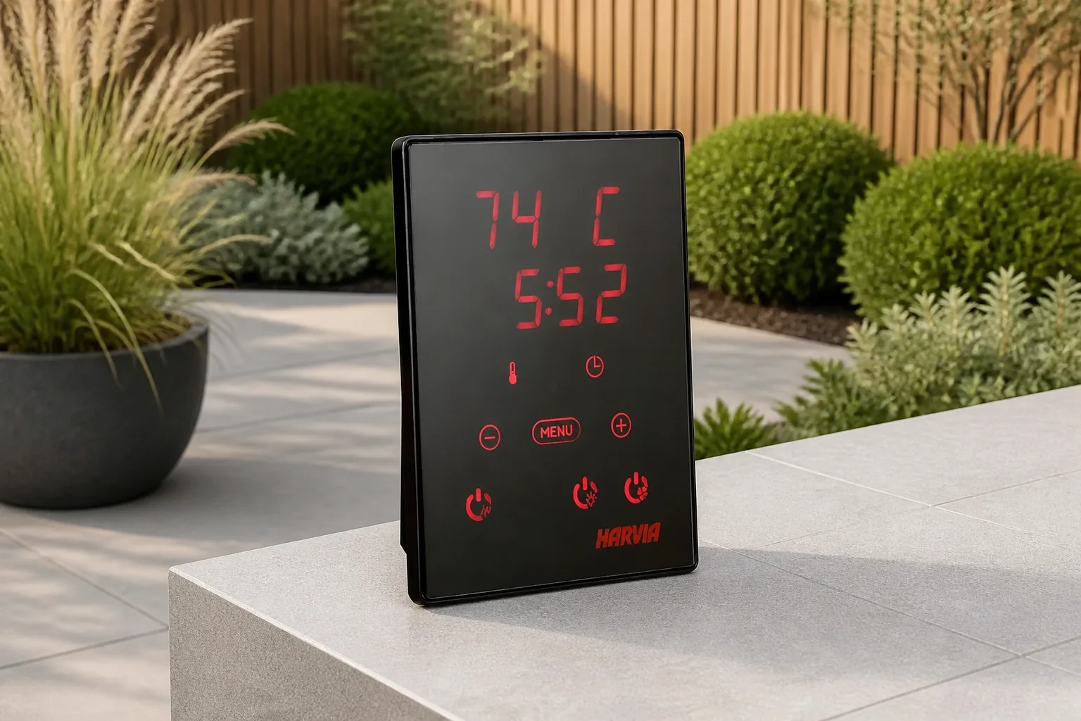 Sfeerfoto van Harvia | Bedieningspaneel Xenio Infra CX36I 3,6 kW