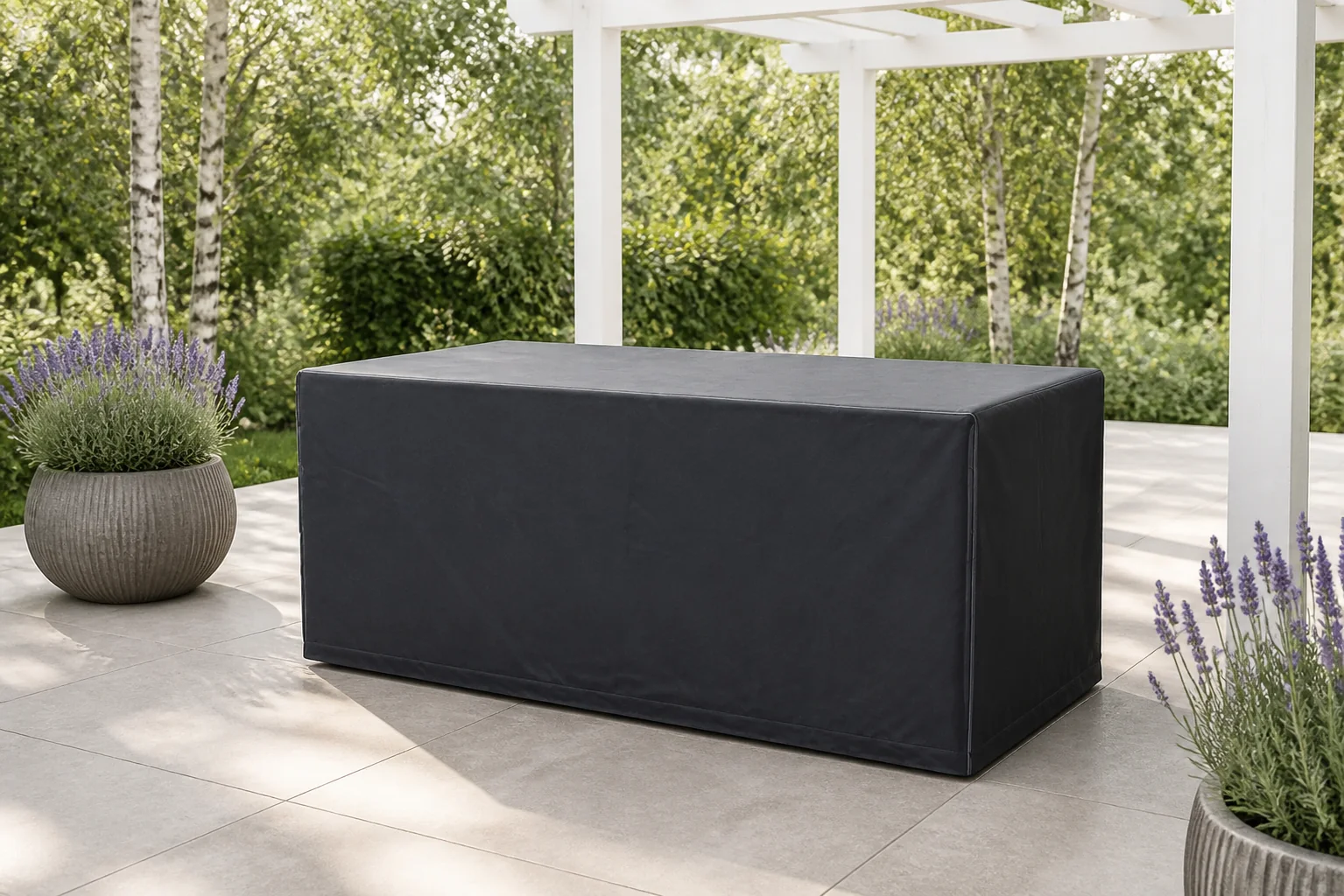 Sfeerfoto van Platinum AeroCover | Tafelhoes 180 x 110 x 70(h) cm