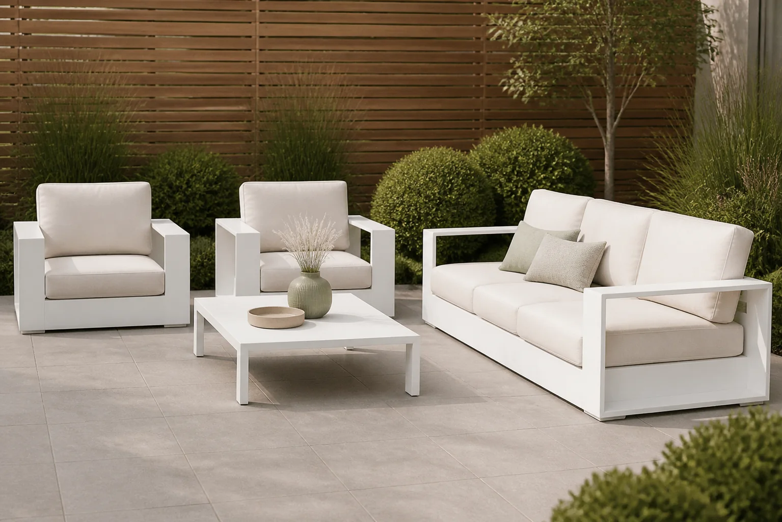 Sfeerfoto van Fonteyn | Loungeset Pearl Blanche