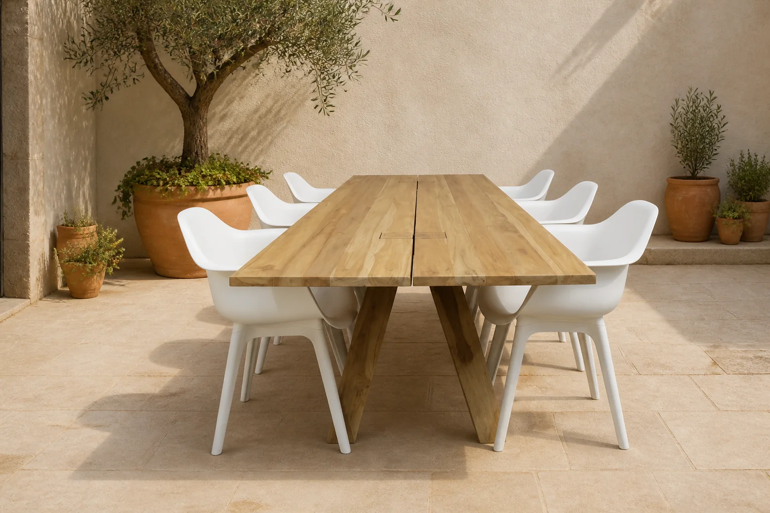 Sfeerfoto van Own Simon diningset L240 x B90 x H74 cm