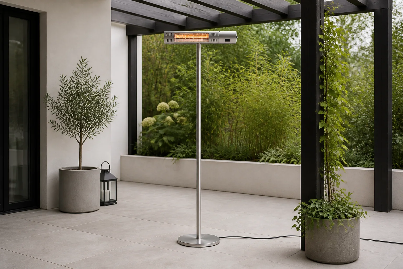 Sfeerfoto van Sunred heater Royal Diamond Silverline 2000 – Zilver