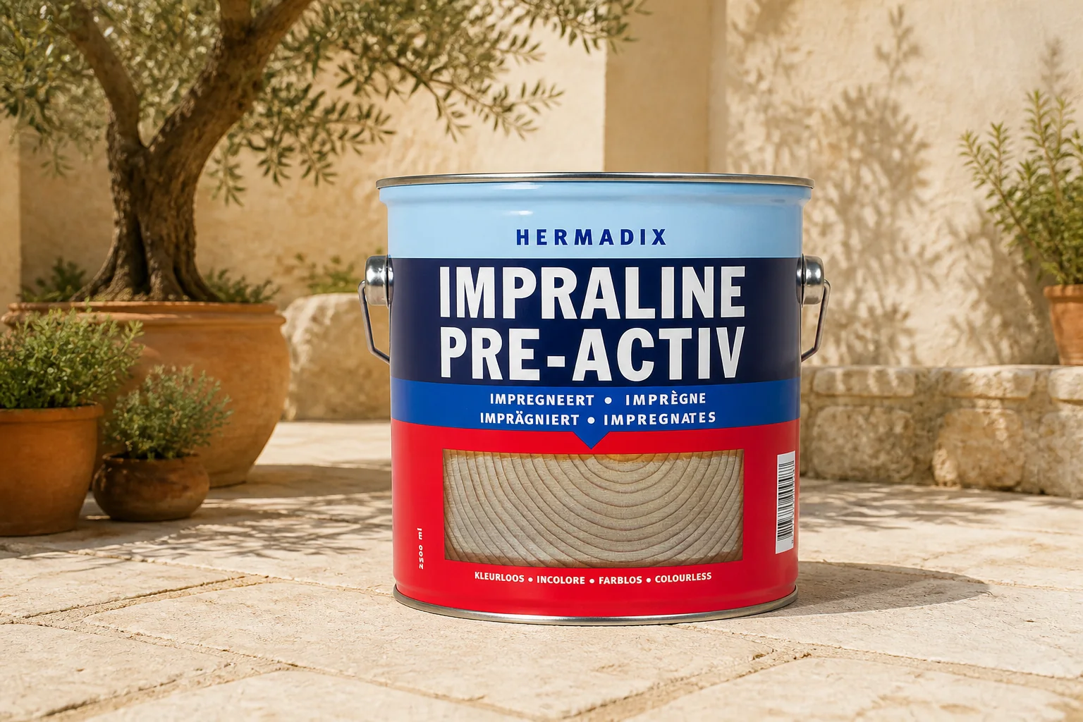 Sfeerfoto van Hermadix Impraline pre activ kleurloos 2500 ml – transparant
