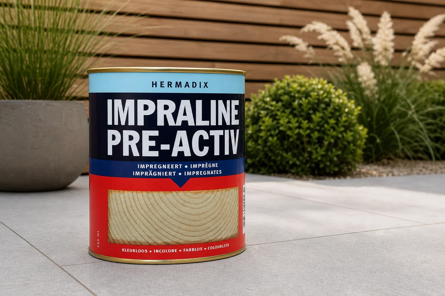 Sfeerfoto van Hermadix Impraline pre activ kleurloos 750 ml – transparant