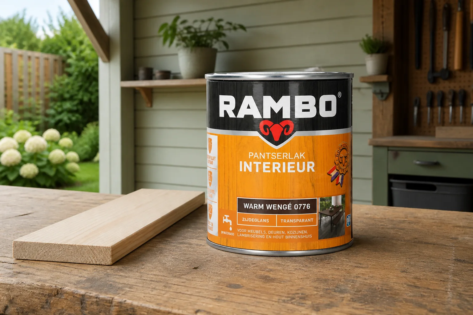 Sfeerfoto van Rambo Pantserlak interieur zg 776 0,75l