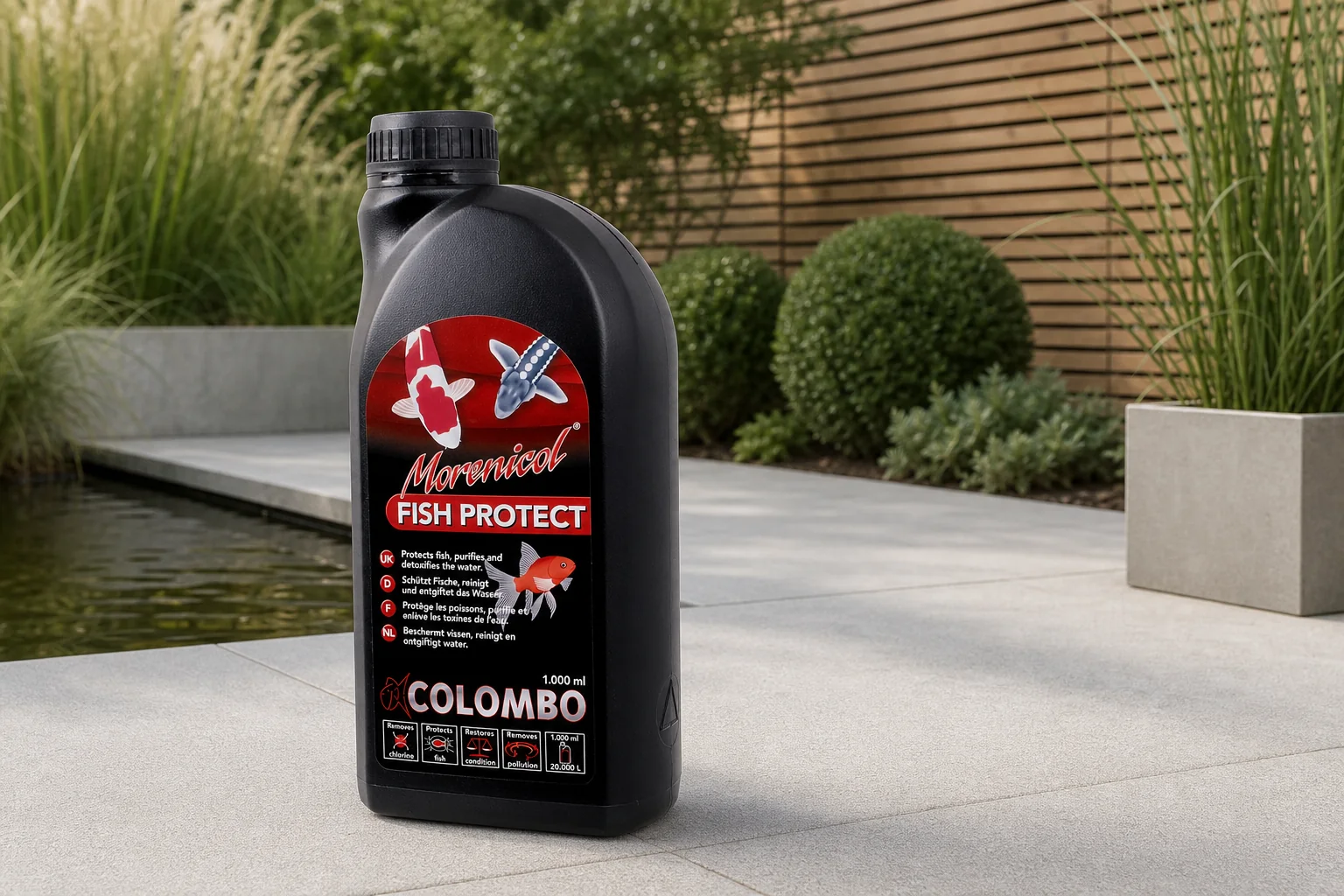 Sfeerfoto van Colombo Fish Protect 1000 Ml/20.000 Liter vijver