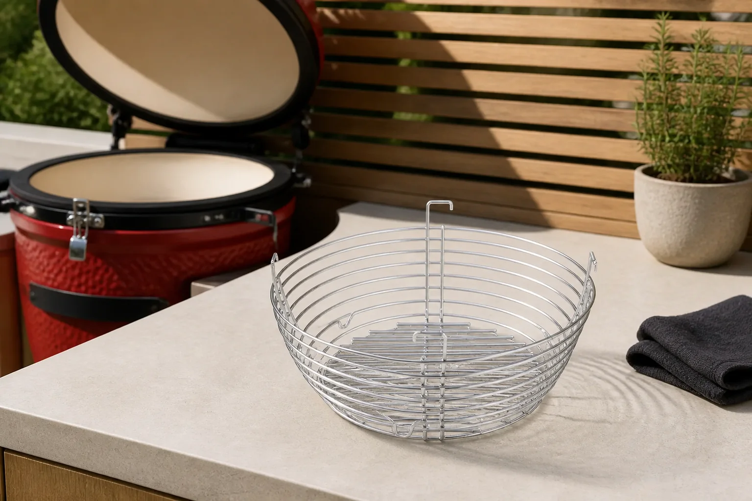 Sfeerfoto van Kamado Joe | Houtskool Mand Classic Joe