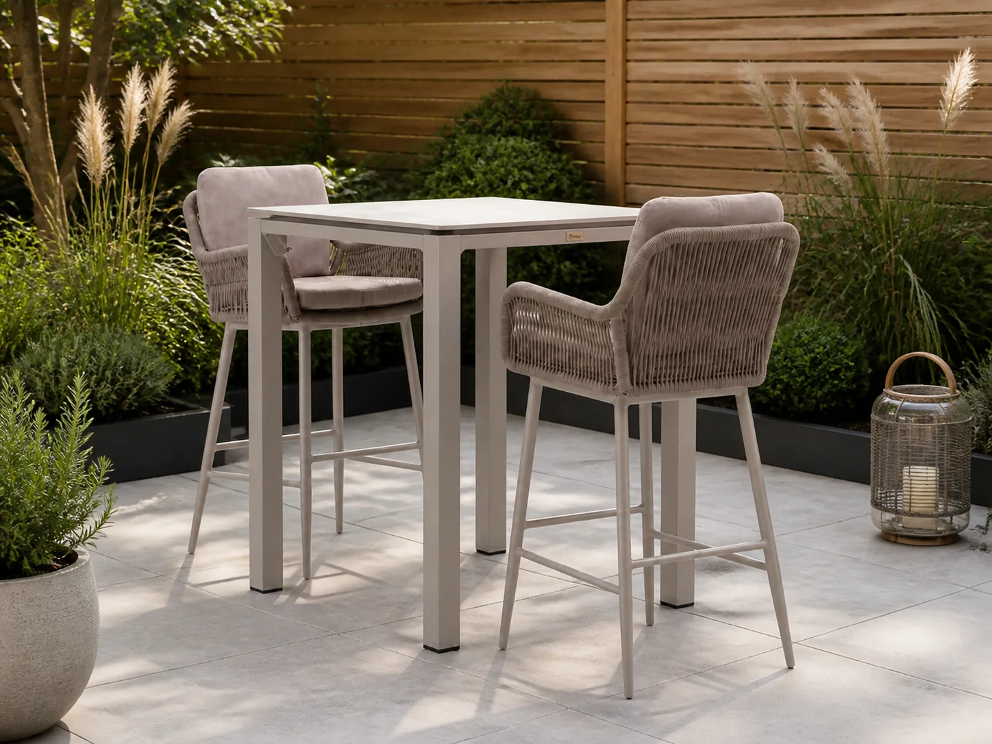 Sfeerfoto van Intenso Furniture Isorella/Trecenta 75cm barset 3-delig – Bruin