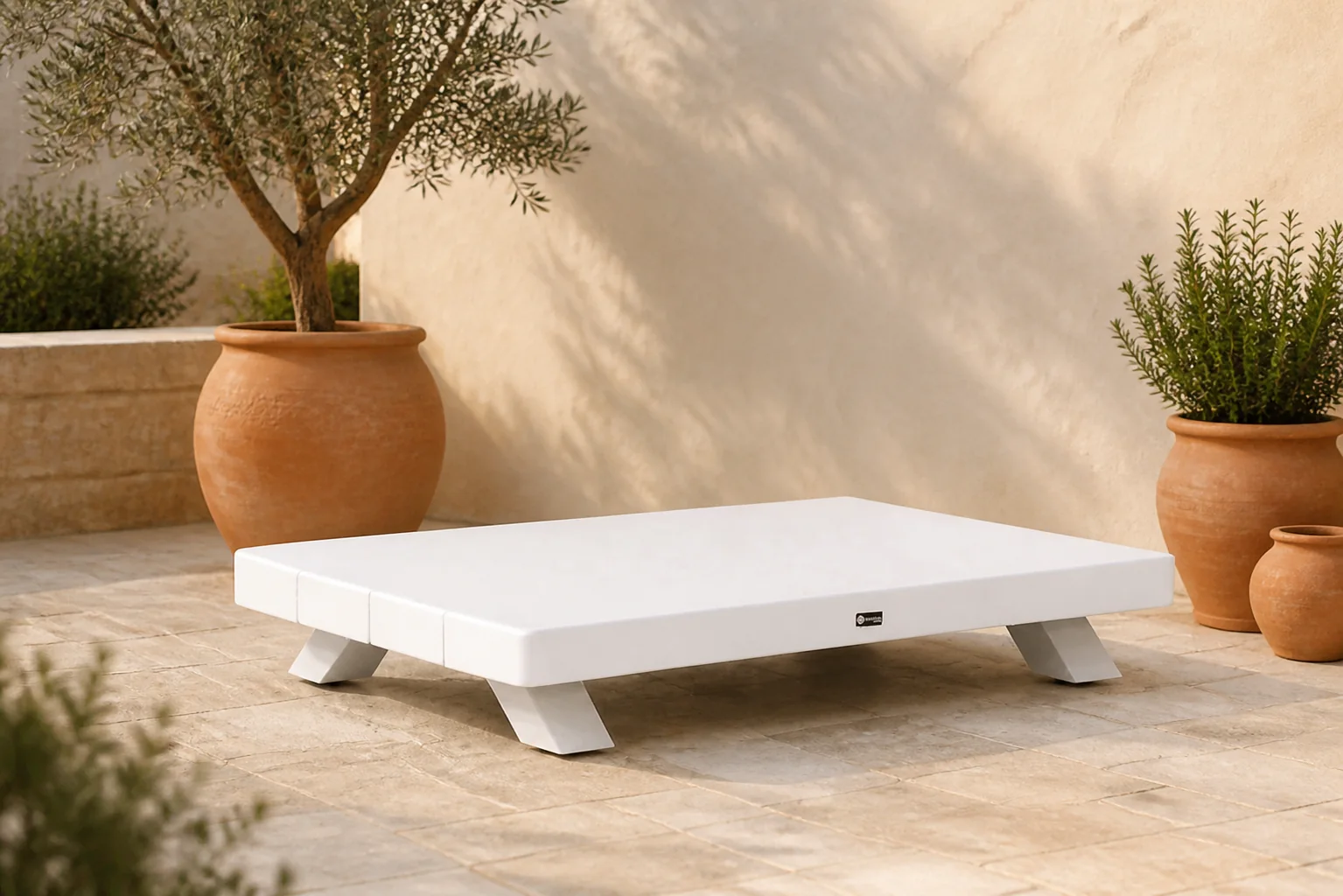 Sfeerfoto van Santika Furniture Attico tafel white – Wit