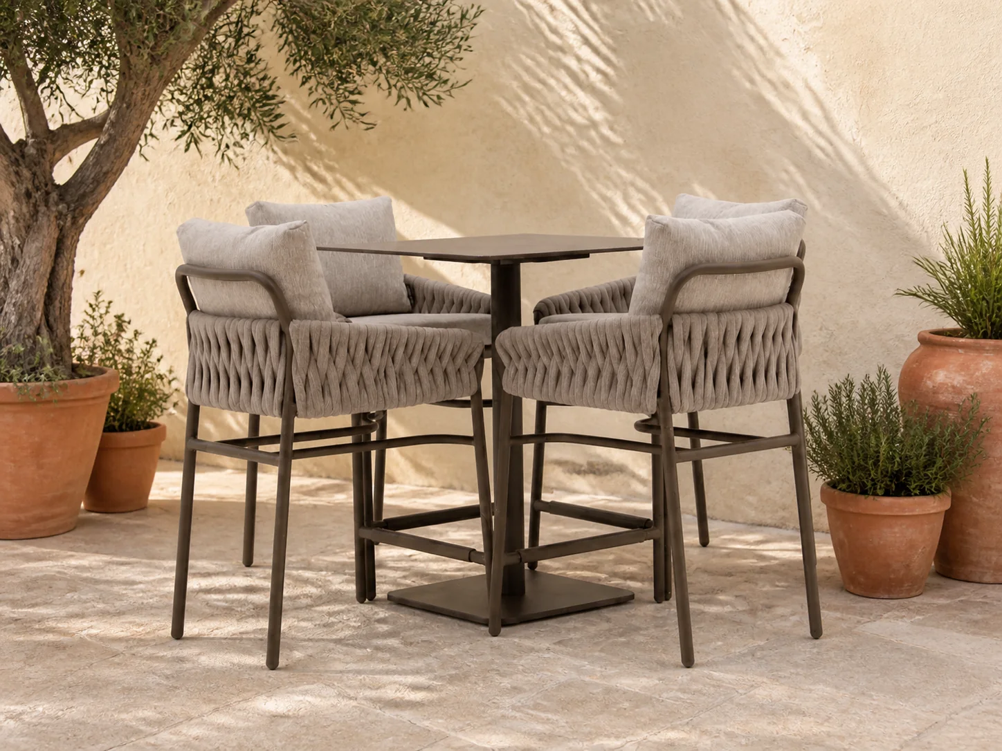 Sfeerfoto van SUNS Fiave/Nova 80cm low barset 5-delig – Taupe