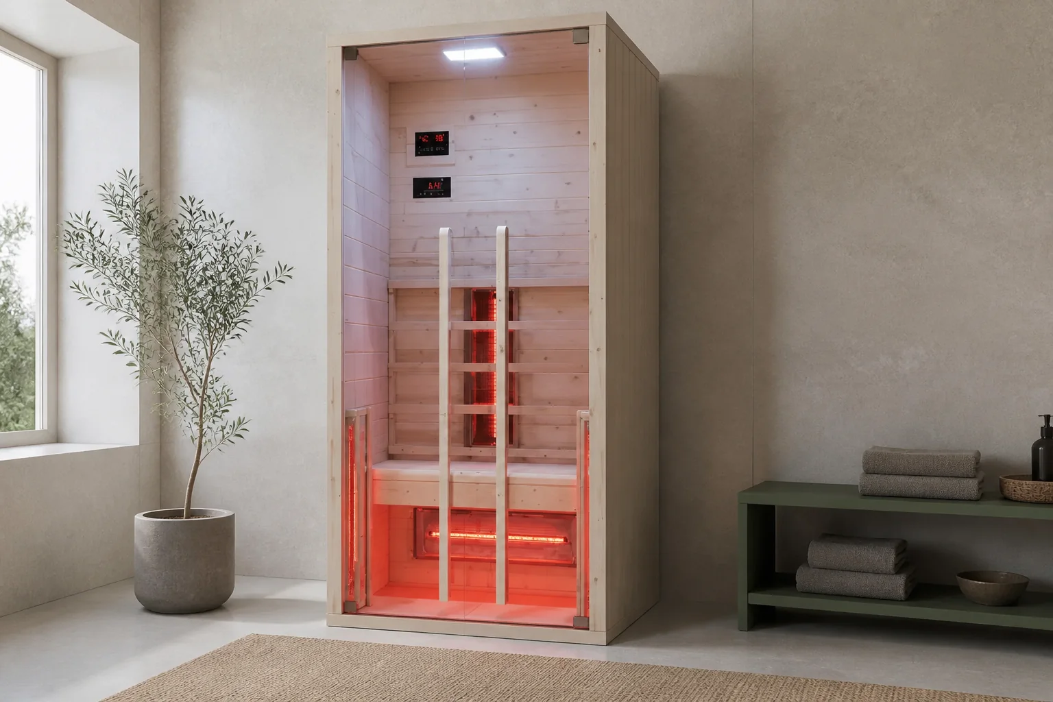 Sfeerfoto van Fonteyn | Rose 1 Infrarood Sauna