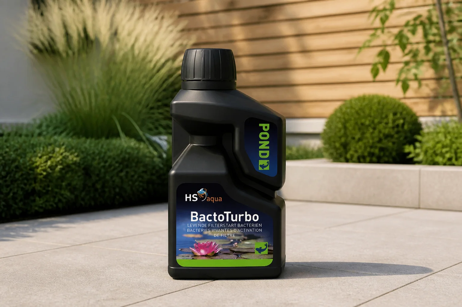 Sfeerfoto van Smulders Hs aqua pond bacto turbo 250 ml