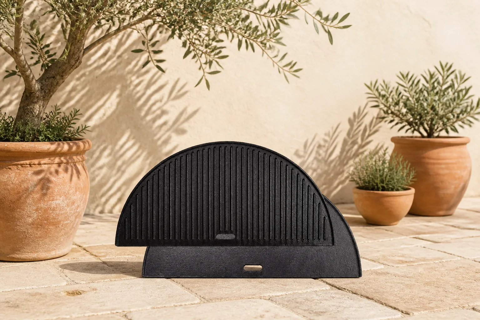 Sfeerfoto van Kamado Joe | Half Moon Cast Iron Reversible Griddle Big Joe
